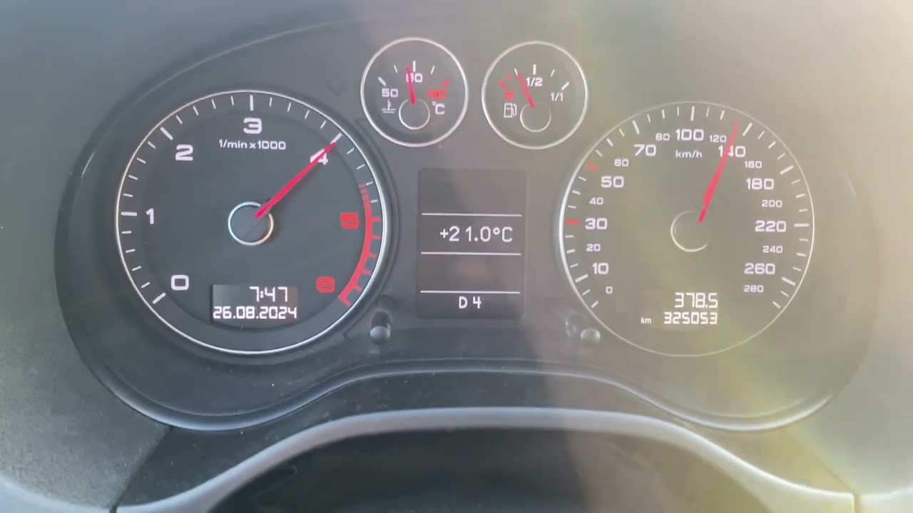 Audi a3 2.0 tdi 140cv dsg stage1 0-180 km/h