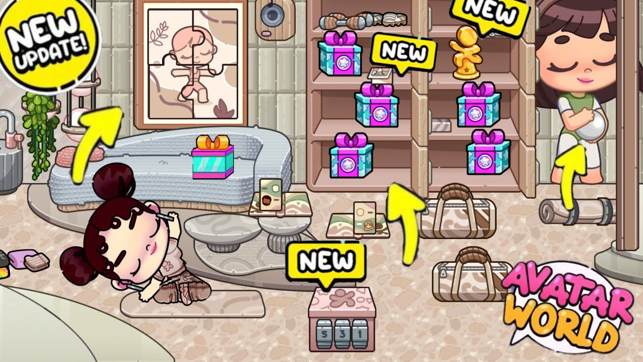 OMG! Avatar World New Update 😍 Hidden Gifts Revealed!
