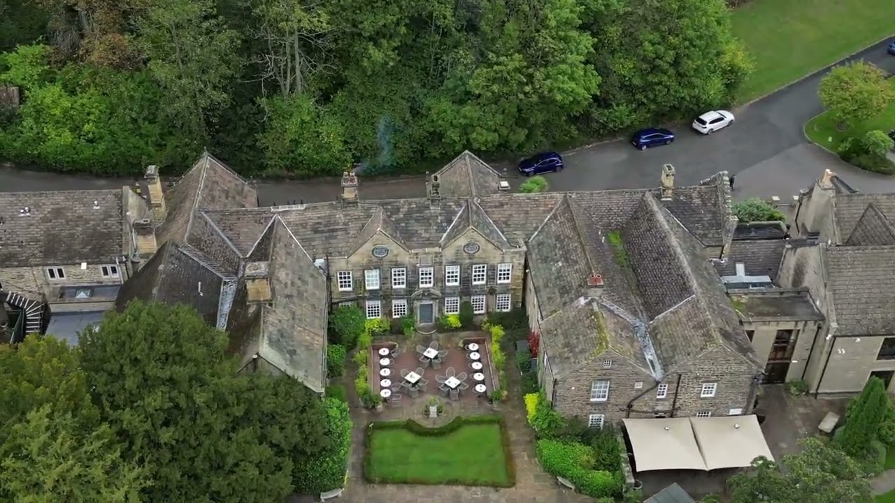 Whitley Hall hotel Drone footage