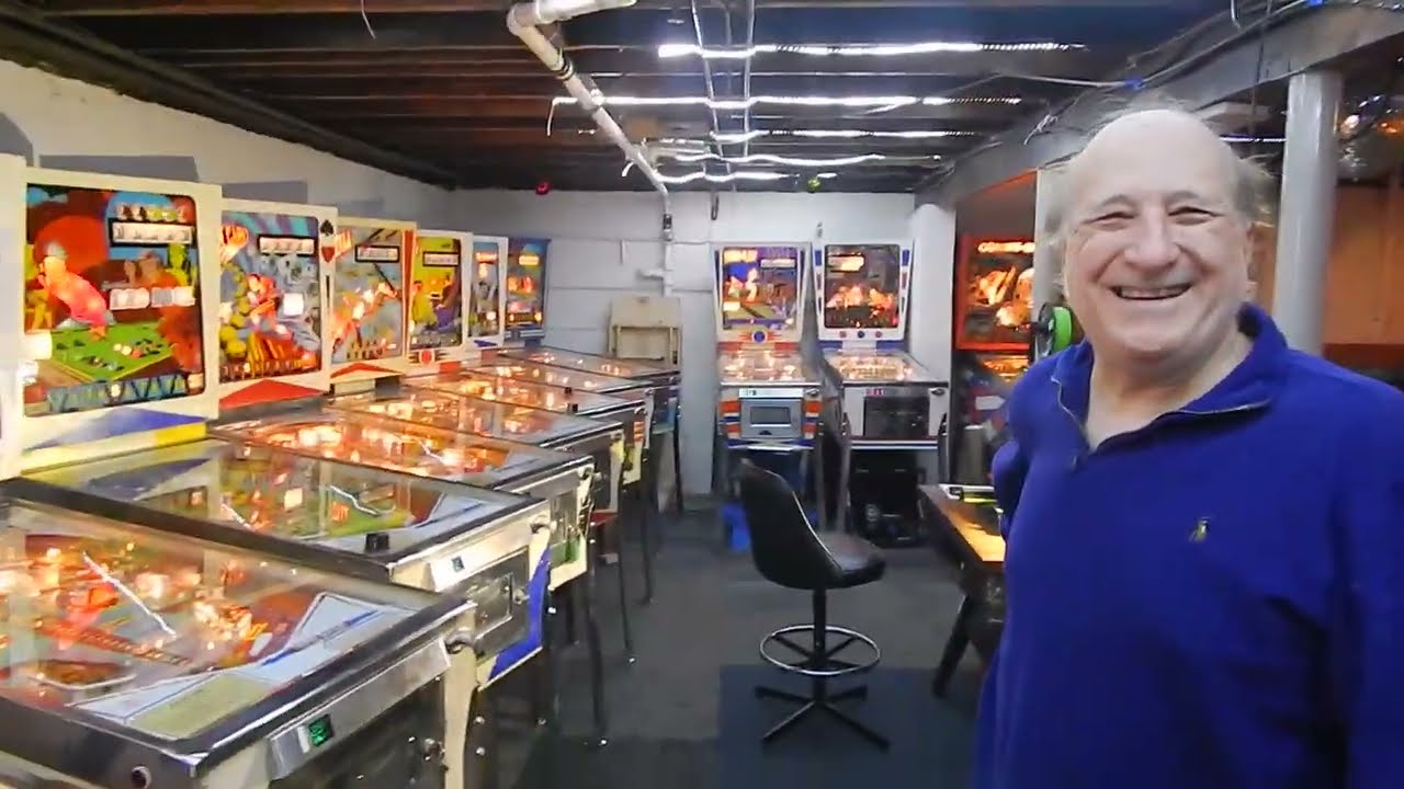 Vic Camp Pinball: Wayne's Pinball collection in North Jersey. (part 1)