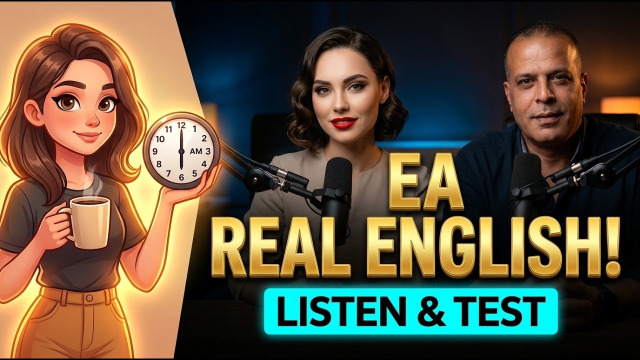 Don't worry about English in everyday life – talk about your day  English podcast for beginners
