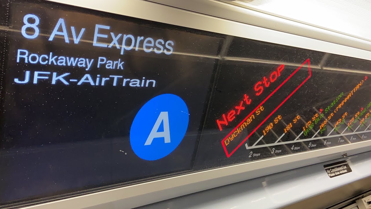 IND Subway: R179 (A) Express Train Ride from Inwood-207th Street to Rockaway Park