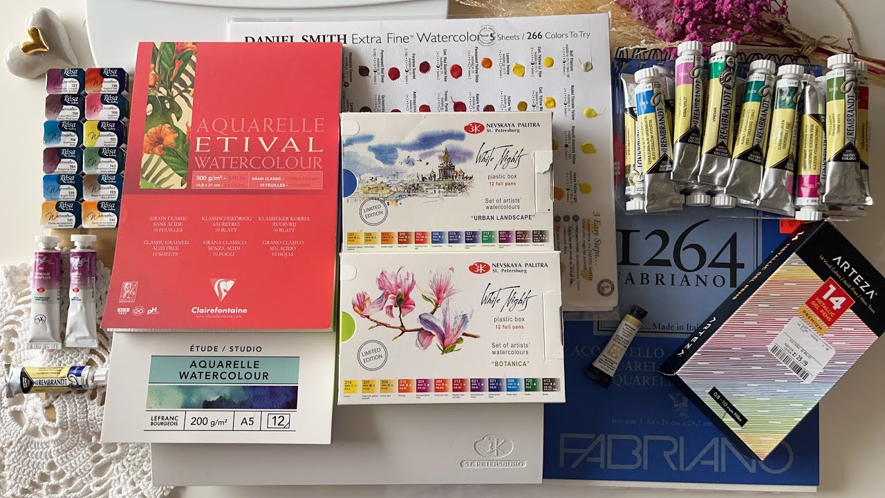 ART HAUL: from Sweden, Norway, Latvia, Estonia - Rembrandt, Rosa Gallery, White Nights Watercolours