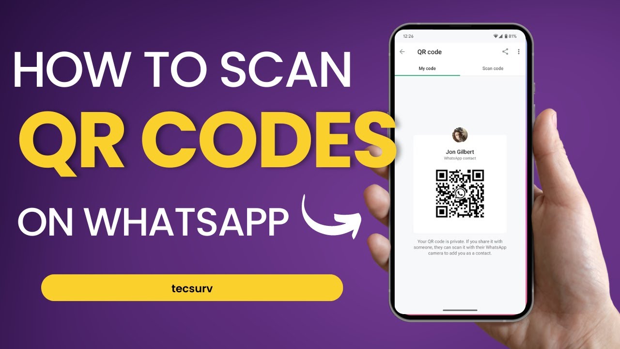 How to scan QR code on WhatsApp (iPhone & Android)