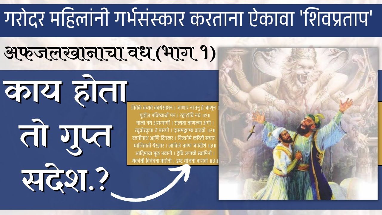 Sher Shivraj | अफजलखान वध - (भाग १) | Afzalkhan Vadh | Pratapgad fort | PODCAST