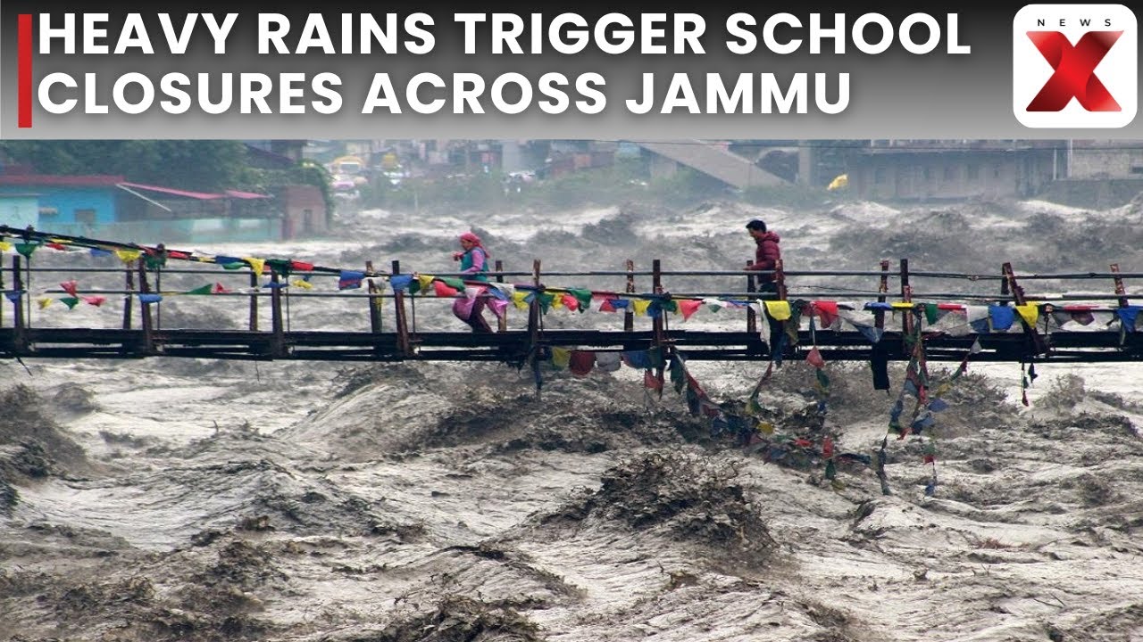Jammu & Kashmir Alert: Schools Closed on Sept 2 Amid Heavy Rains, Landslide Threat | NewsX