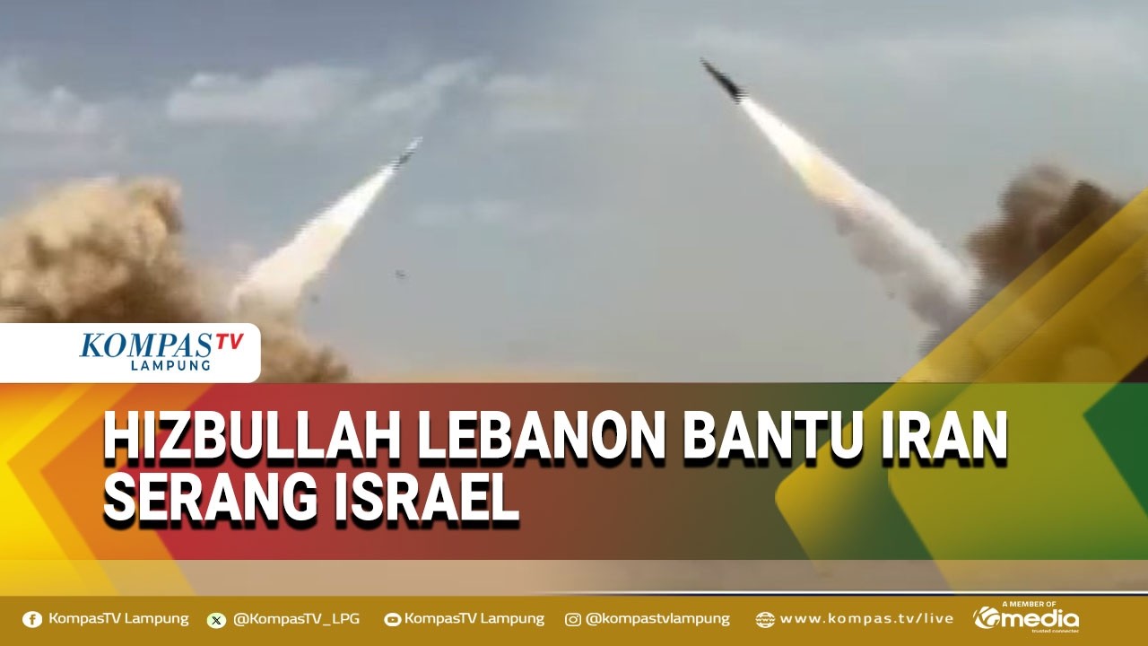Timur Tengah Semakin Memanas, Hizbullah Lebanon Bantu Iran Gempur Israel!