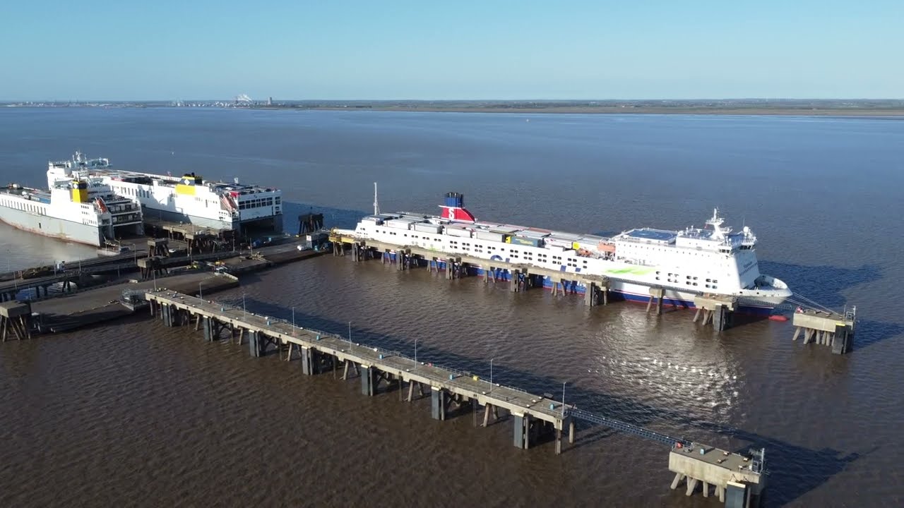 Imminghamn Docks Filmed in 4K!!! - [Drone Video]