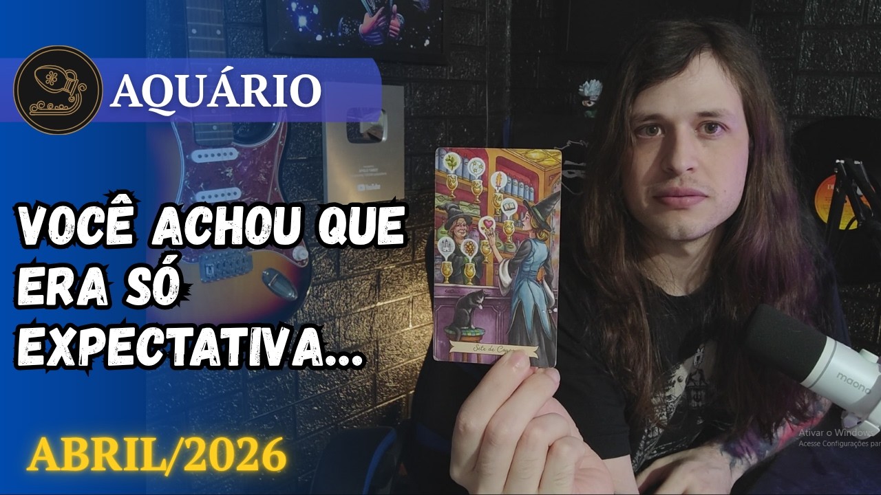 AQU&Aacute;RIO♒: ESSA ESPERA N&Atilde;O &Eacute; &Agrave; TOA&hellip; TEM UMA CONVERSA SENDO PENSADA E VEM COM REALIDADE 👀🔥