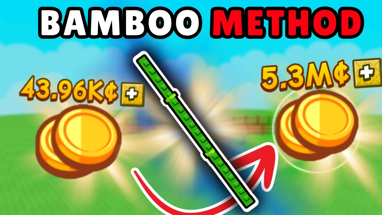 BAMBOO METHOD to Get MILLIONS FAST in Grow a Garden 2! (Roblox)