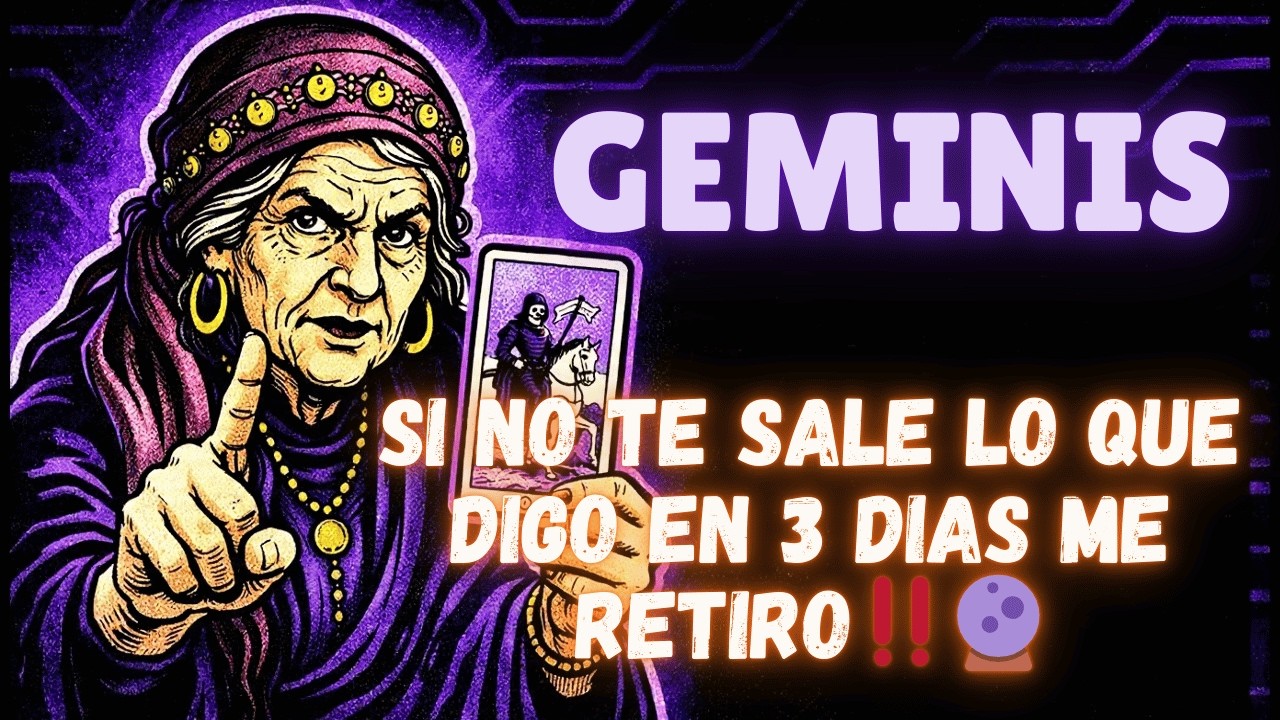 GEMINIS😭Hoy 15 Lloras Pero No De Tristeza! Lo Que Llega Es Tan Grande Que No Lo Crees 🎁✨