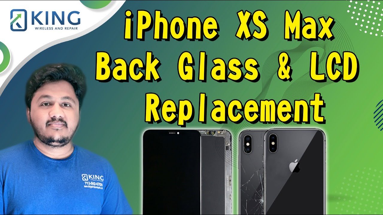 iPhone XS Max Back Glass & LCD Replacement | Fix iPhone XS Max Broken Screen!