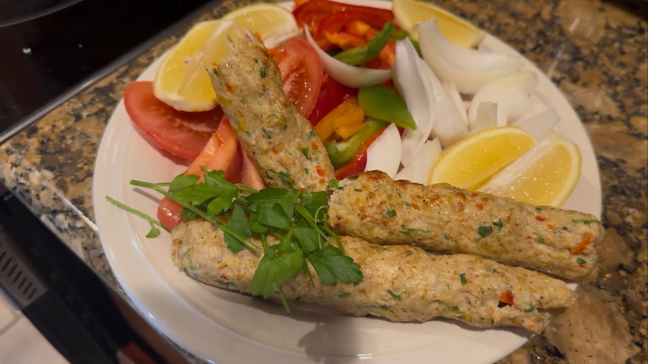 CHICKEN SEEKH KABOBS 