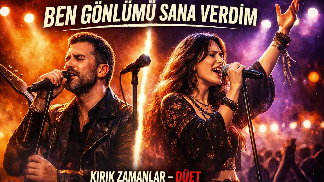 Ben Gönlümü Sana Verdim - Kırık Zamanlar Anatolian Rock Cover Düet