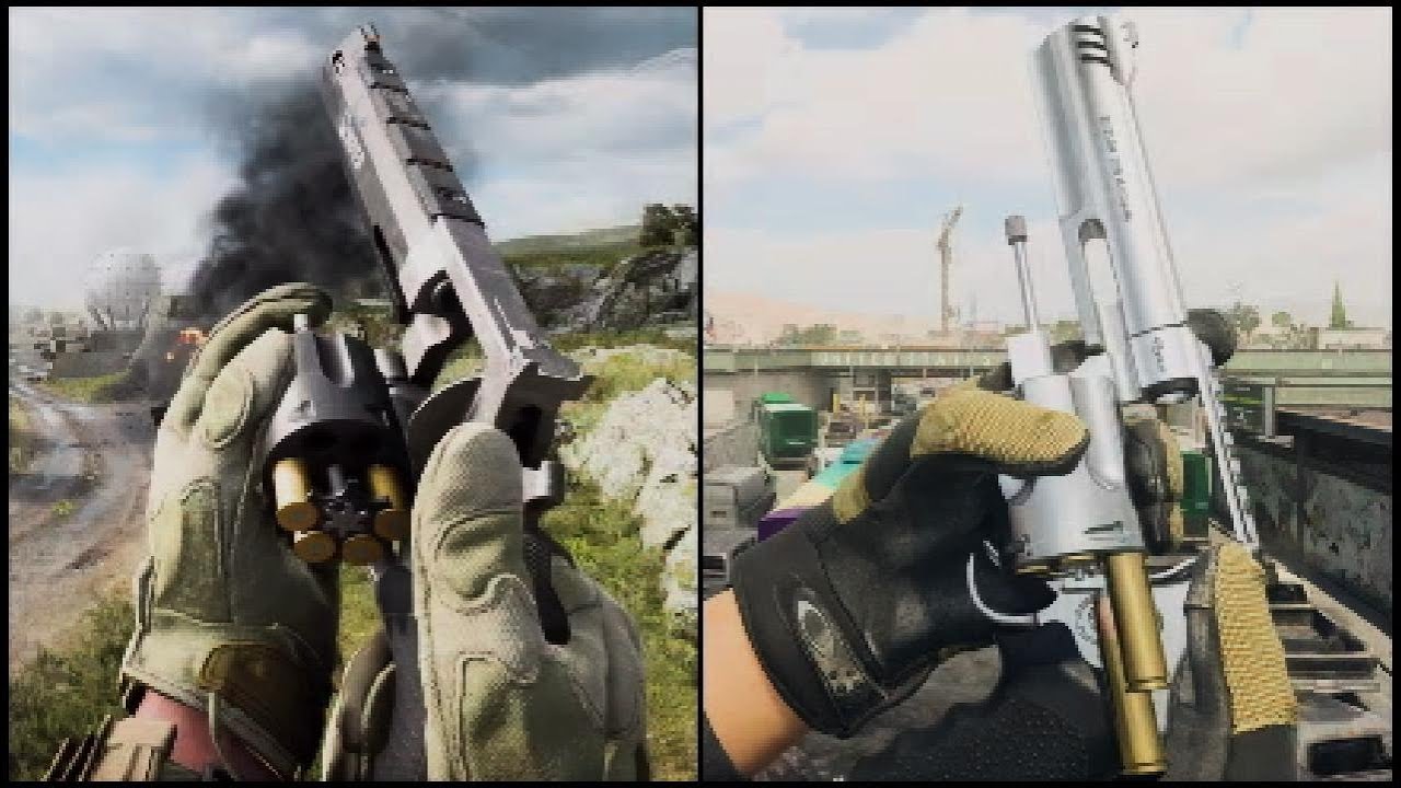 Battlefield 2042 vs Modern Warfare II - Revolver Reload Comparison