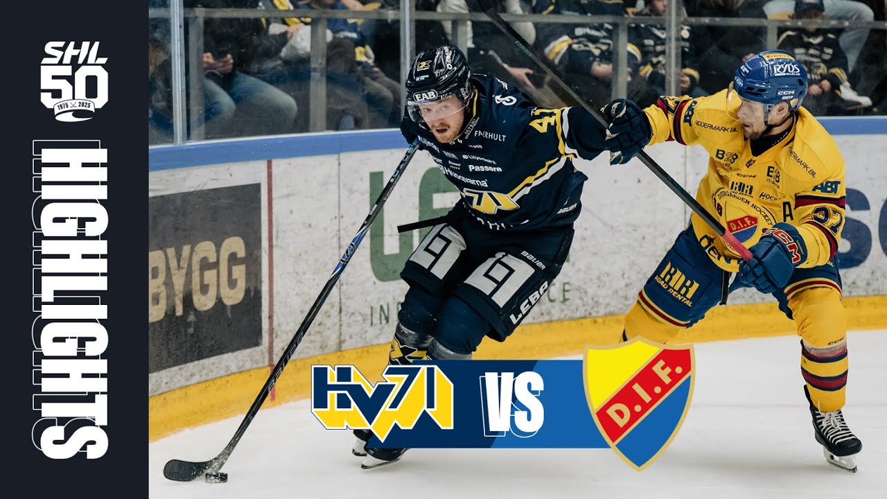 HV71 vs Djurgården | 20 dec 2025 | Highlights