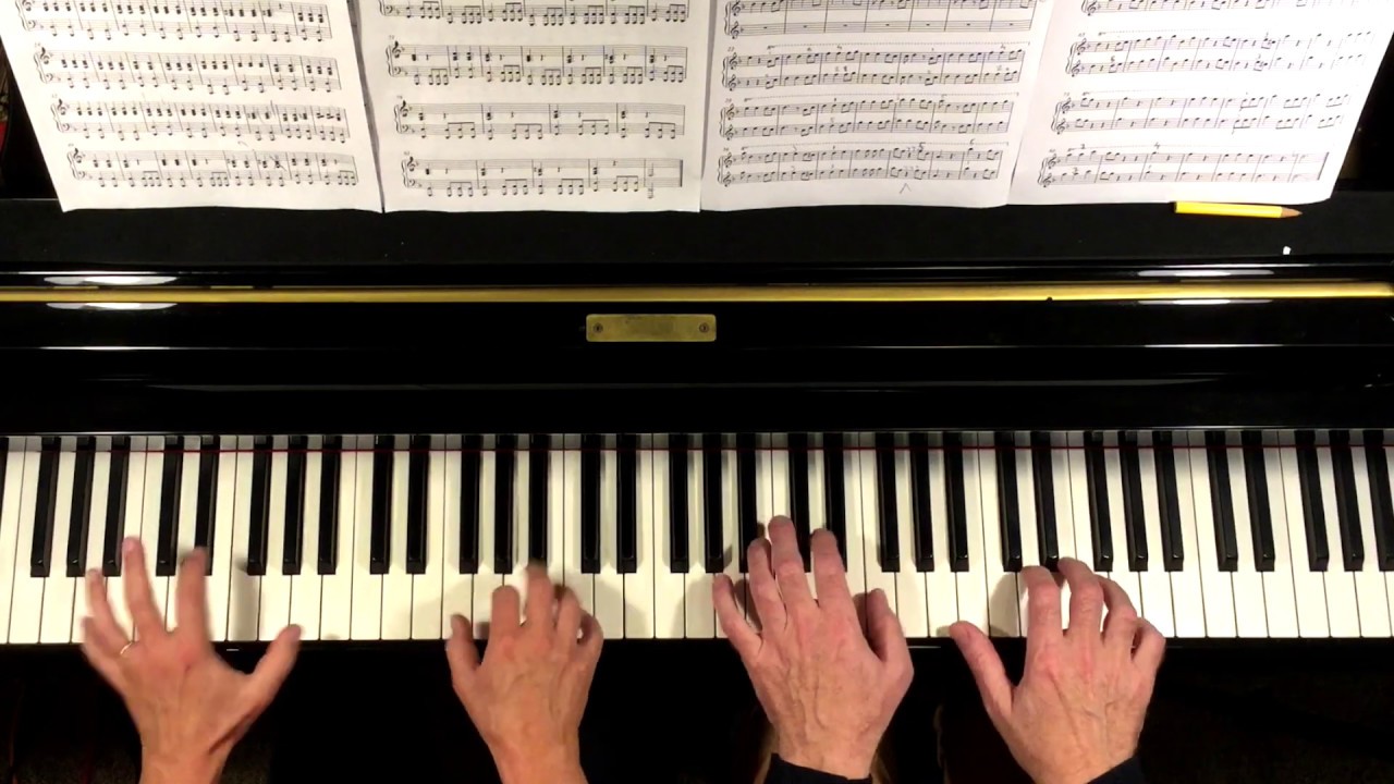 Pirates of the Caribbean Theme - Klaus Badelt - Piano Duet - Hetty Sponselee for Pianotunes