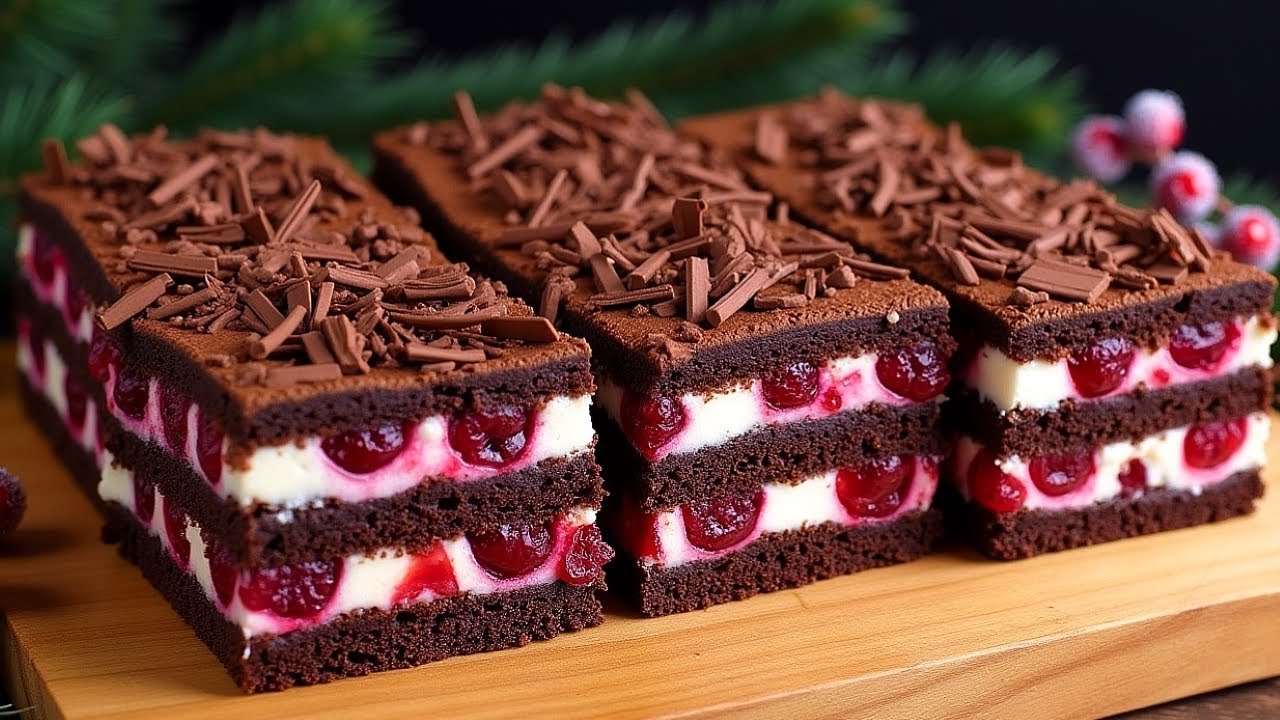 🎄🎂Weihnachtskuchen in 15 Minuten f&uuml;r die ganze Familie! Der beste Kuchen, den ich je gegessen habe!