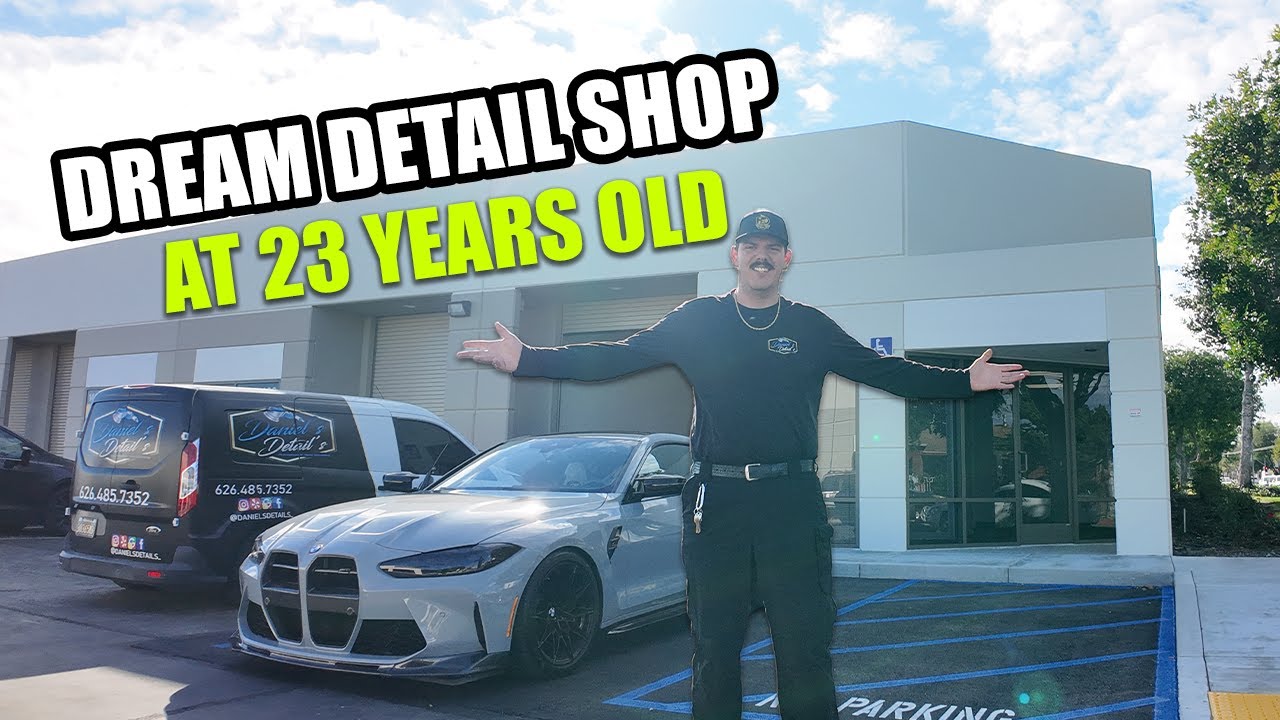 Opening My Dream Detailing Shop at 23 years old