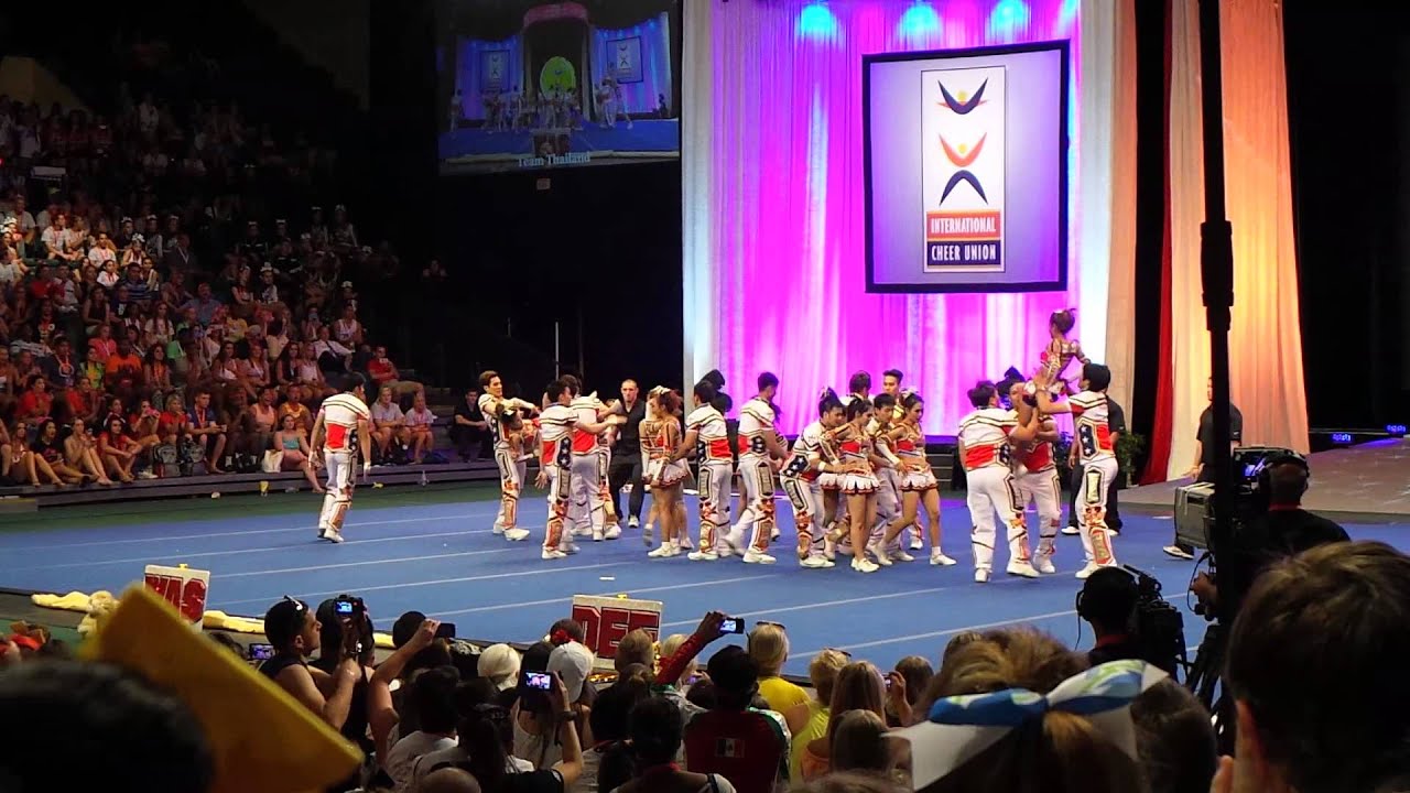 ICU World Cheerleading Championships 2014 Team Thailand