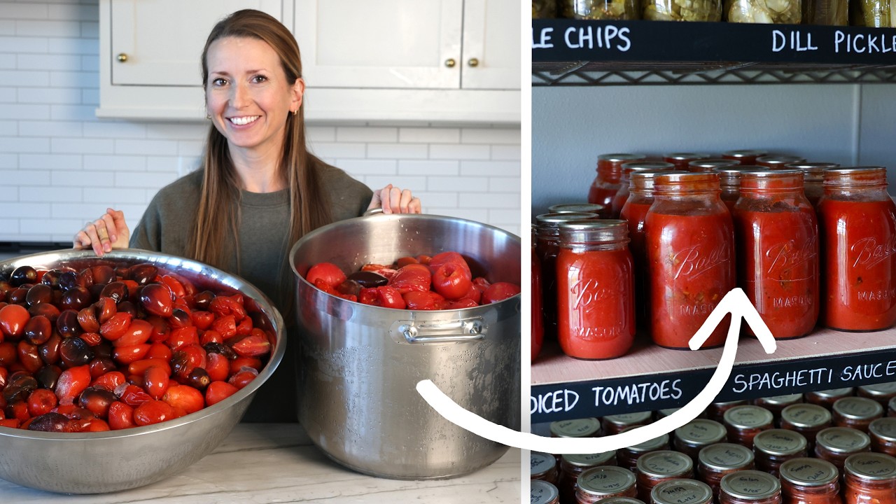 Emptying the Freezer, Filling the Pantry