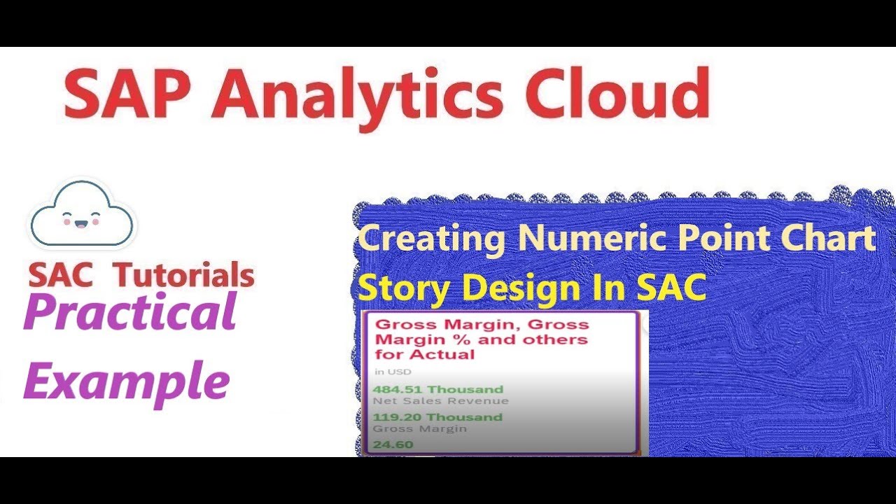13. How to create Numeric Point Chart in Story of SAC ( SAP Analytics Model)