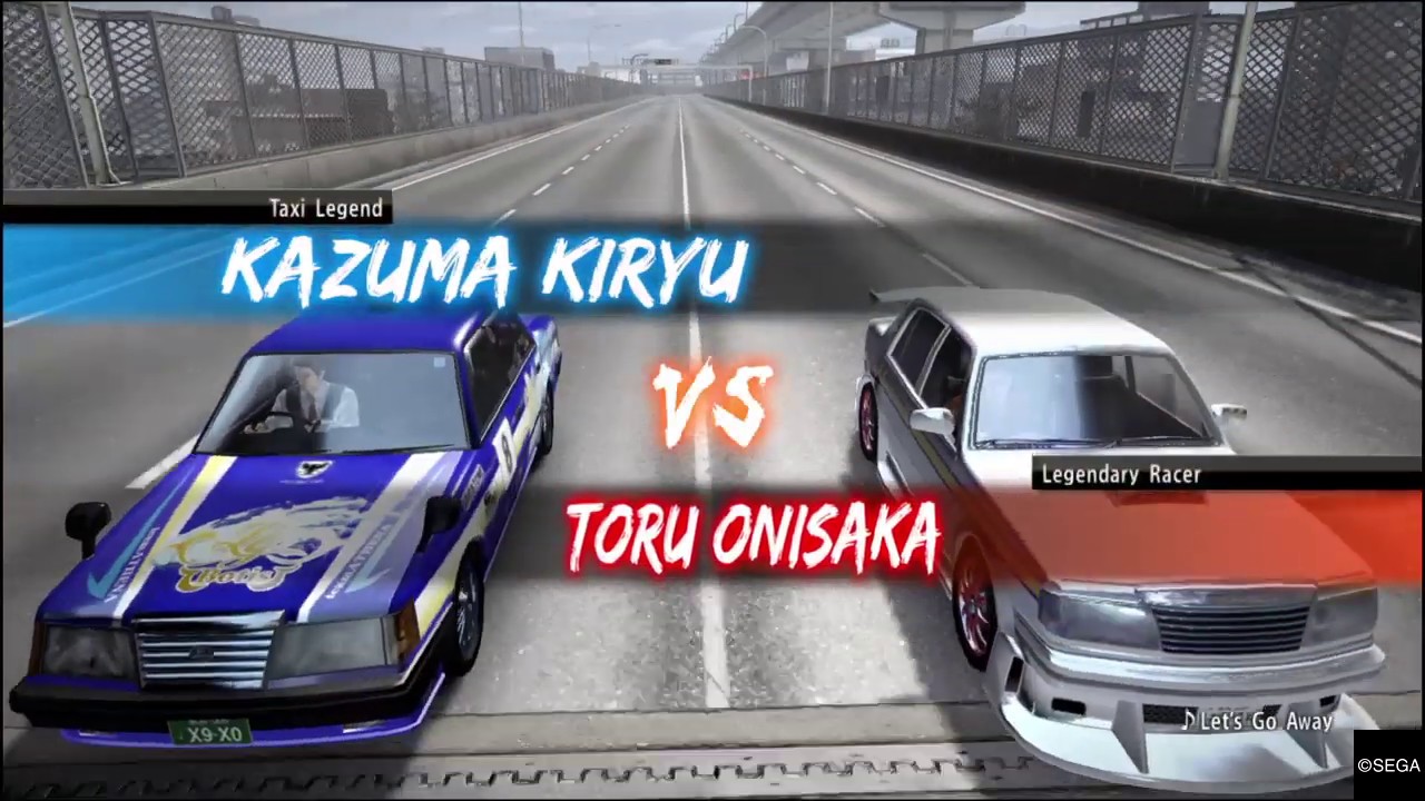 Yakuza 5 (PS4) - Race with Onisaka