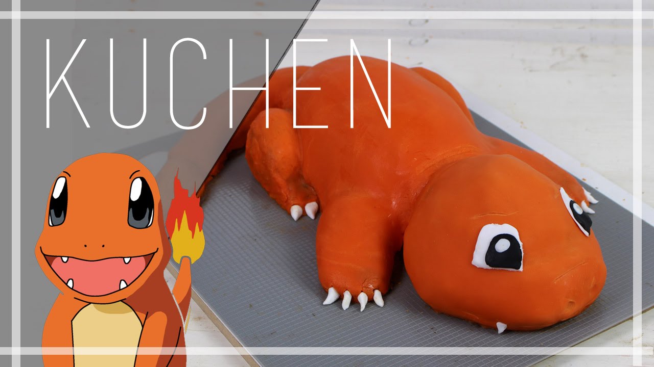 Ich BACKE mir ein GLUMANDA! [Glumanda/Pokemon Kuchen]