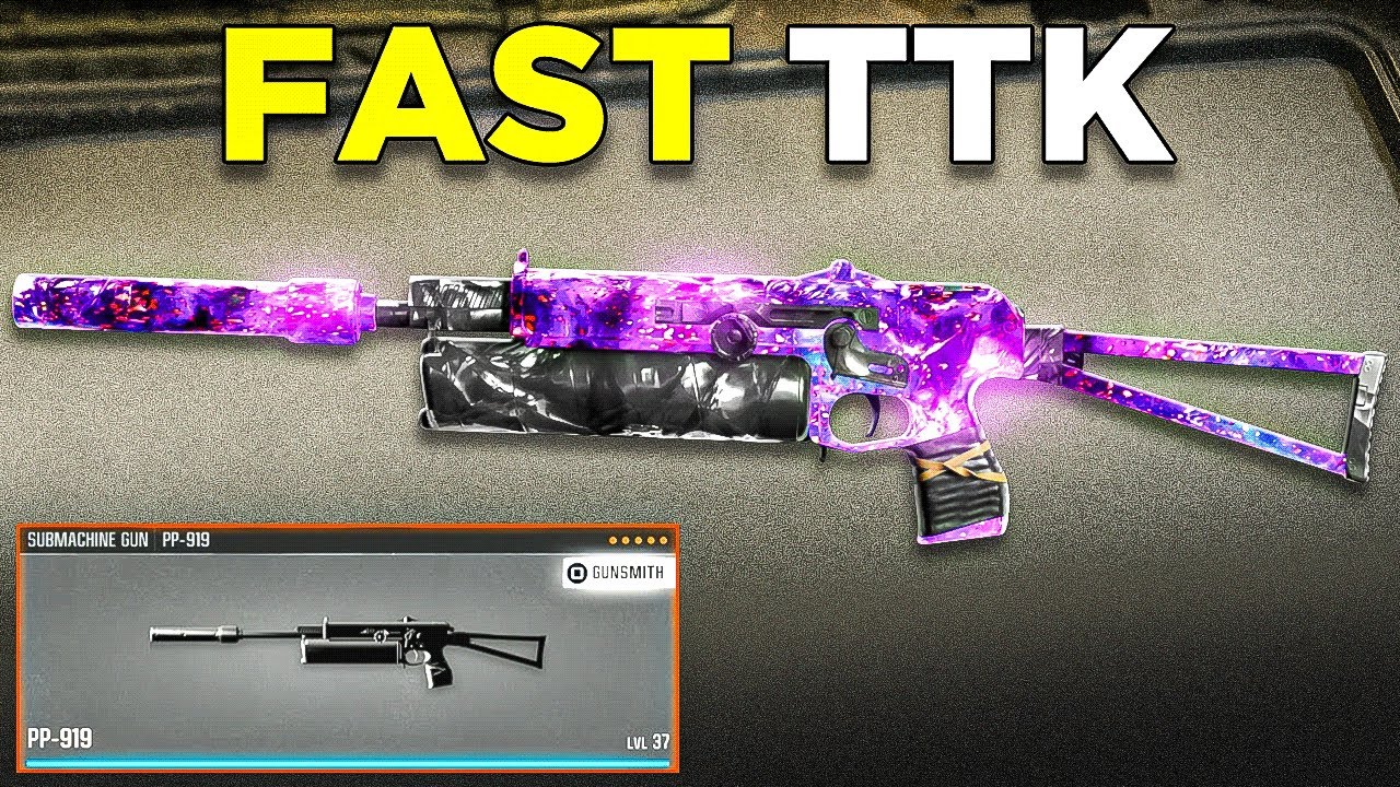new *FASTEST KILLING* PP 919 CLASS in BLACK OPS 6! 😍 (Best PP 919 Class Setup) - BO6