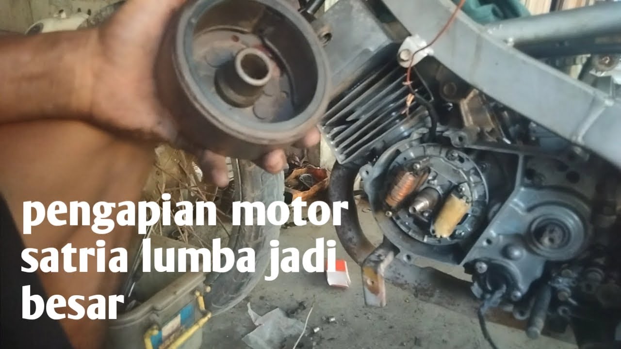 Rombak pengapian satria 2 tak ,dengan pengapian rc 110!!auto ngacir