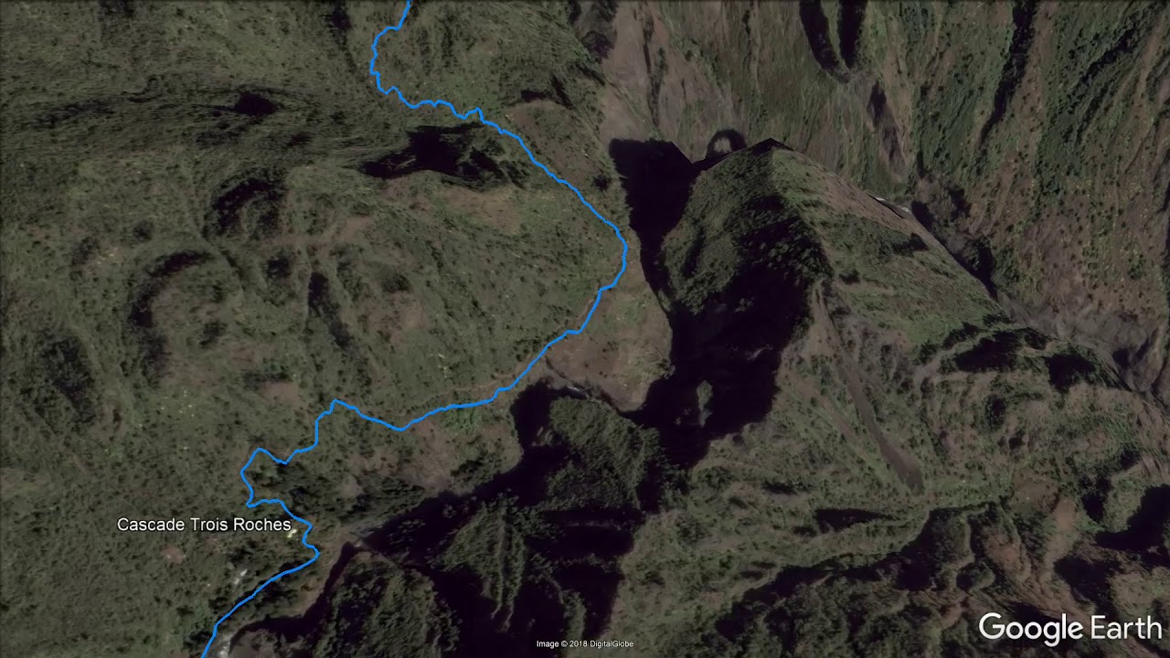 Grand Raid : le tracé du Trail de Bourbon