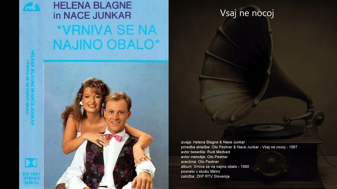 Vsaj ne nocoj - Helena Blagne & Nace Junkar