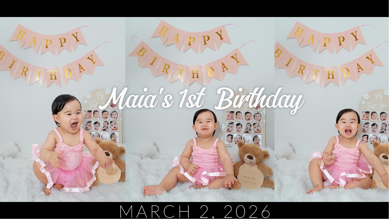 Maia's First Birthday