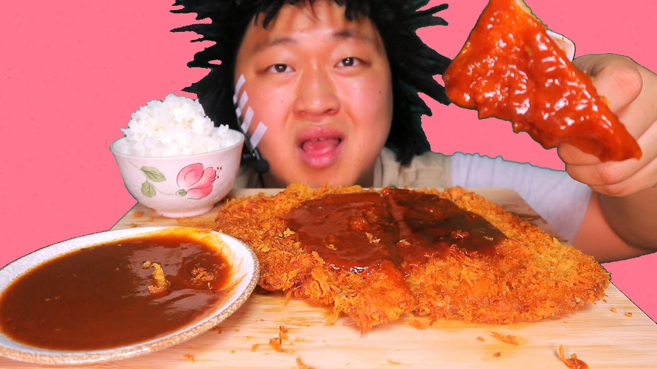 [도깨비] 30cm 대왕 돈까스 먹어보기~~!