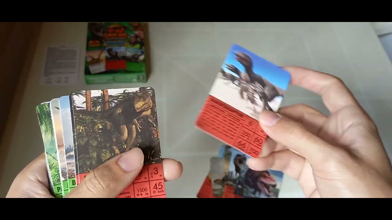 SUPERCARDS DINOSSAUROS