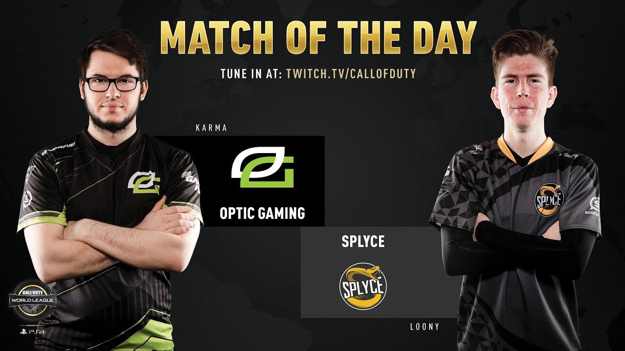 Optic Gaming vs Splyce | CWL Pro League 2019 | Cross-Division | Week 6 | Day 3