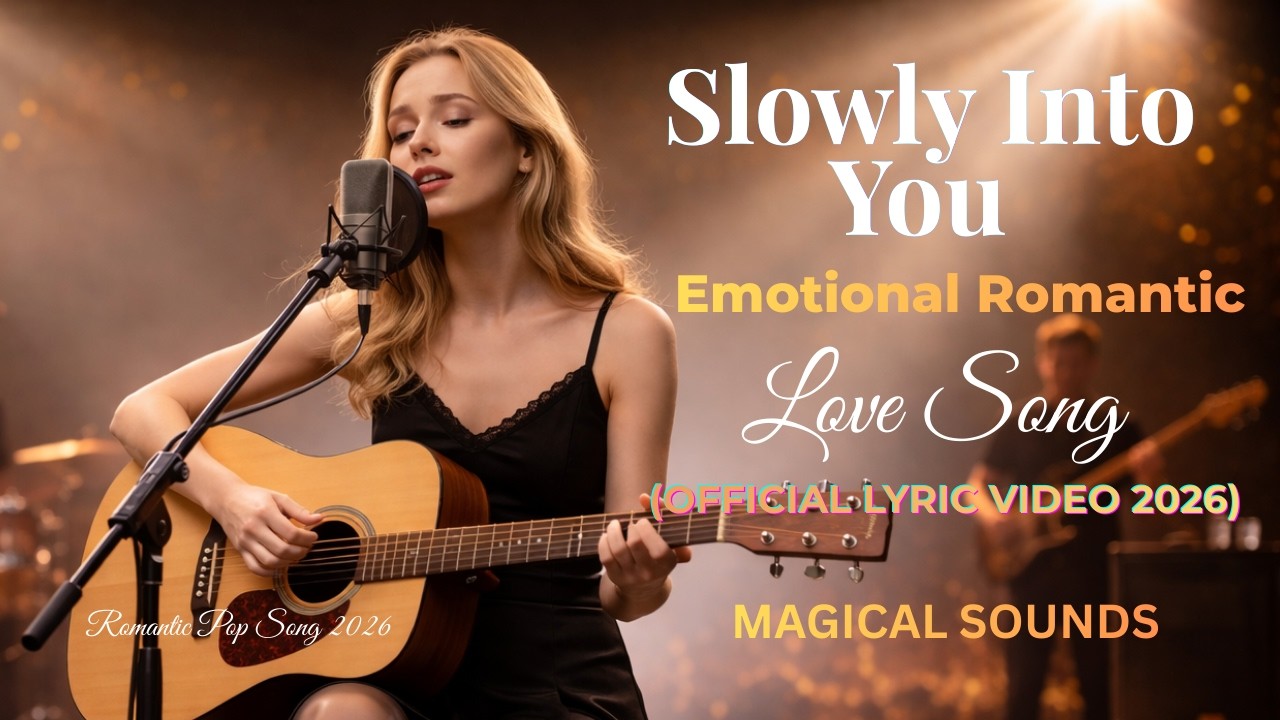 Slowly Into You ❤️ | Emotional Romantic Love Song (Official Lyric Video 2026)