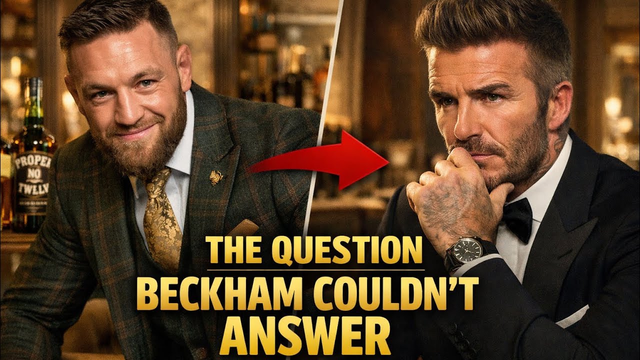 When Conor McGregor Asked David Beckham 