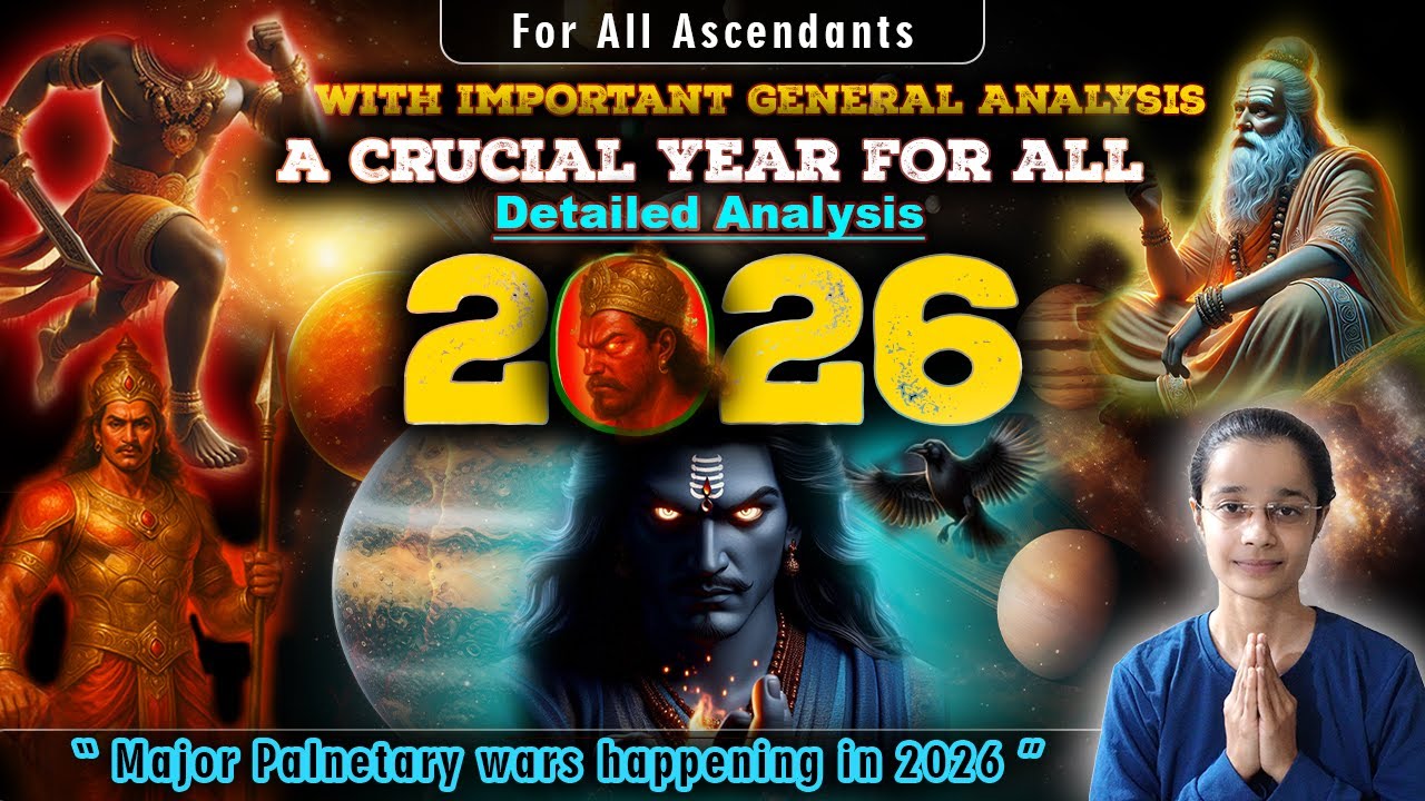 For All Ascendant 2026 | Yearly Analysis | An Important Crucial Year for all - By Zeel's Astrology