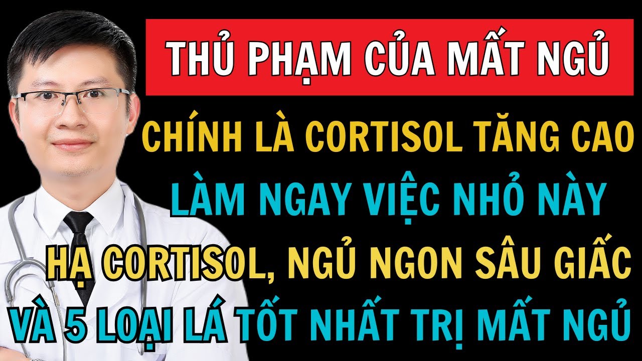 Ngủ Mãi Không Vào Giấc, Thủ Phạm Thầm Lặng Chính Là Cortisol - 1 Loại Lá Tốt Nhất Trị Mất Ngủ