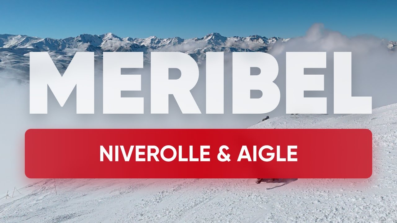 Niverolle (Red) and Aigle (Red), Meribel Ski Resort, 3 Valleys, France