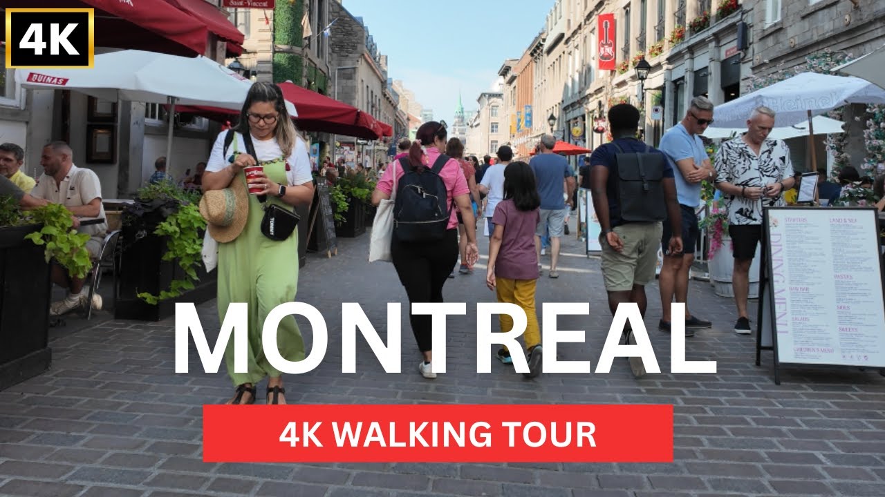 Old Port Montreal in the Daylight ☀️ | 4K HDR Walking Tour