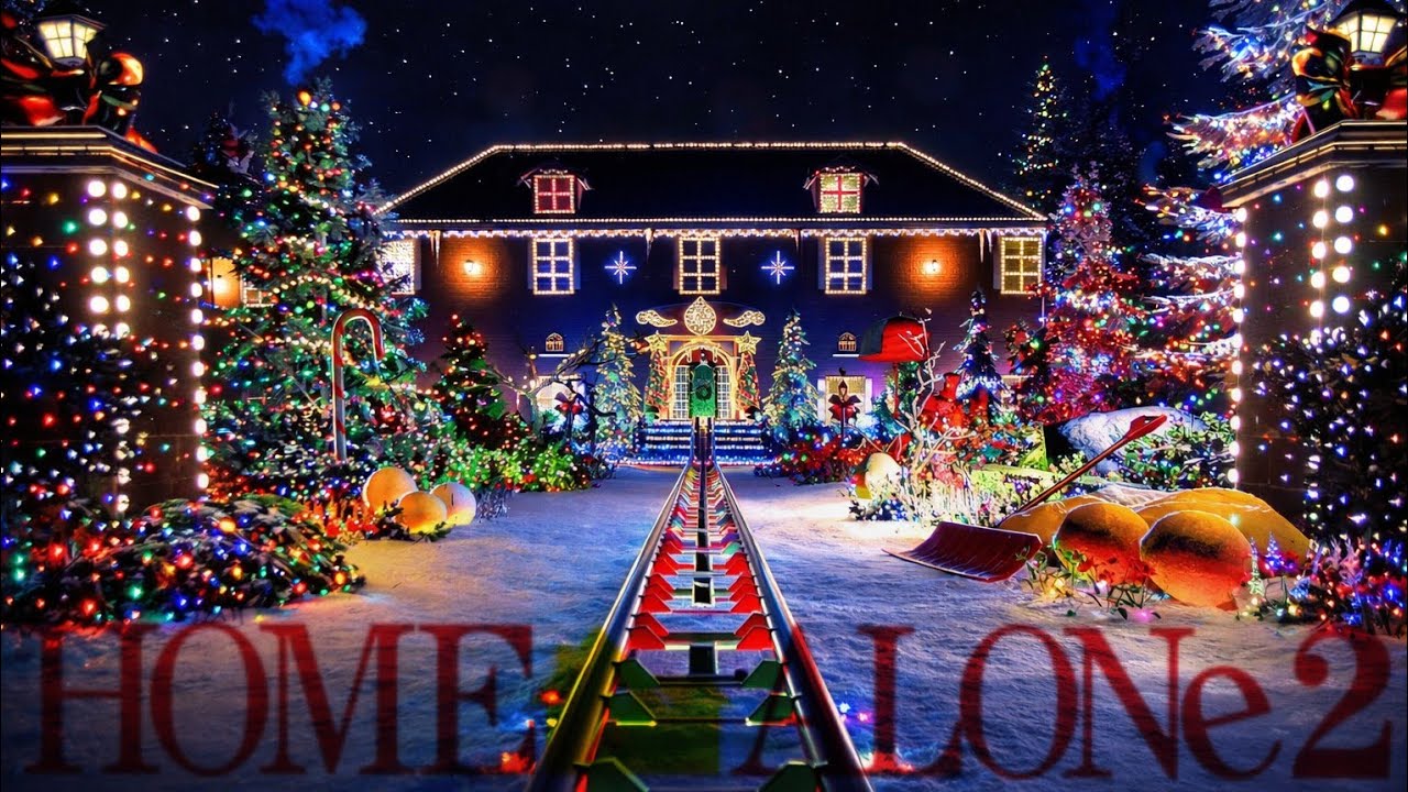 Один дома 2 (Американские горки «Планета») — аттракцион по мотивам фильма 😂😄😂🎄