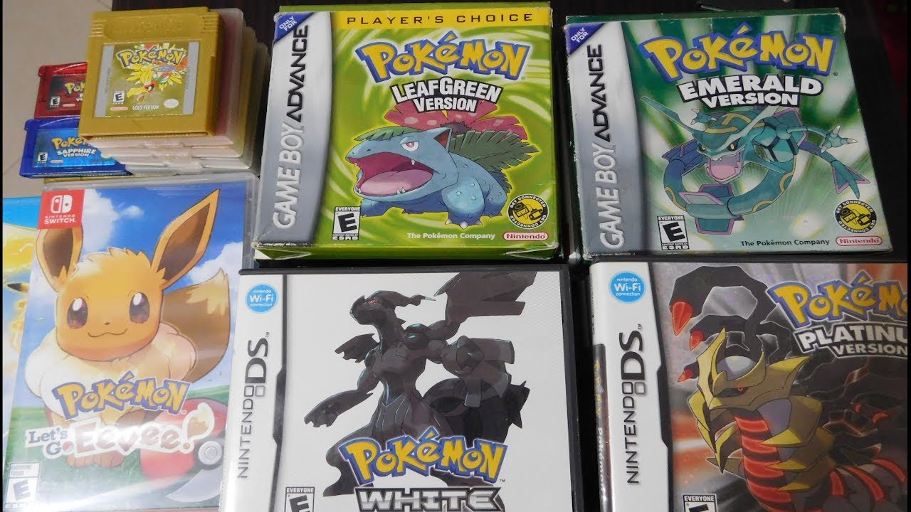 Colección de Juegos de Pokémon