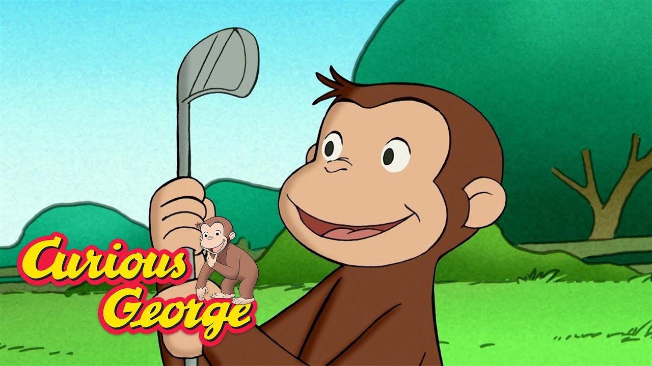 George the Golfer! 🐵 Curious George 🐵 Kids Cartoon 🐵 Kids Movies