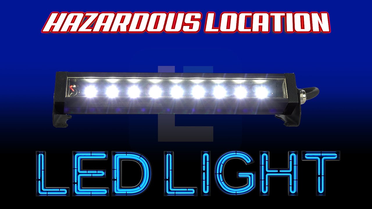 Hazardous Location LED Strip Light Fixture - Class I Division 2