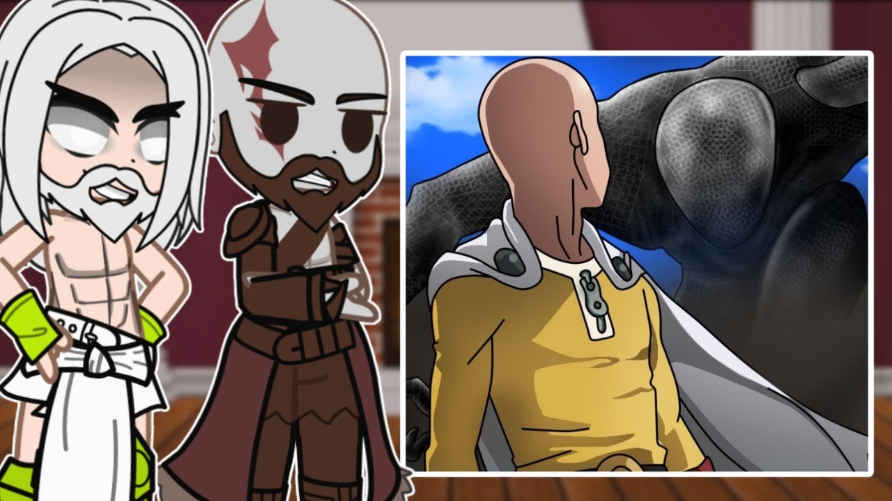 Gods (Gow) | React to Saitama vs God || One Punch-Man || Tiktok || Gacha react