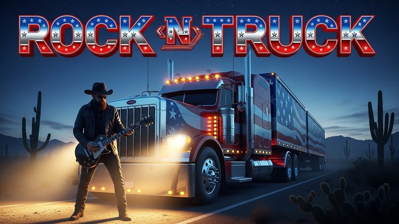 Rock N Roll Country Highway Playlist 🚛 Long Haul Night Driving Mix