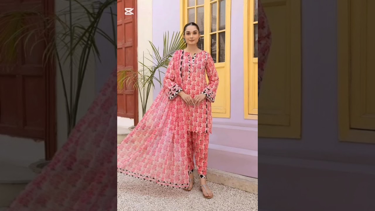 Trendy 2025 All Over خوبصورت Print. #dressdesingn 