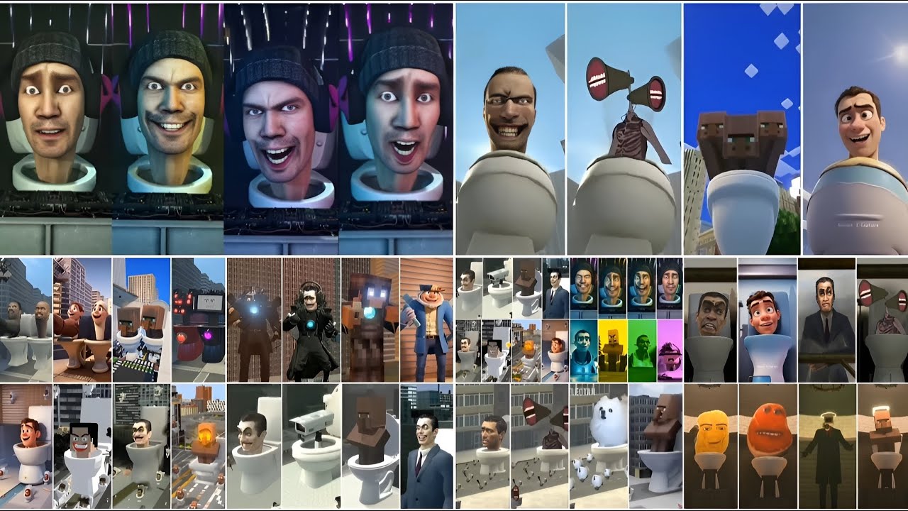 SKIBIDI TOILET MEGA BATTLE